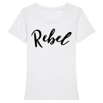 Tee shirt rebel femme Blanc