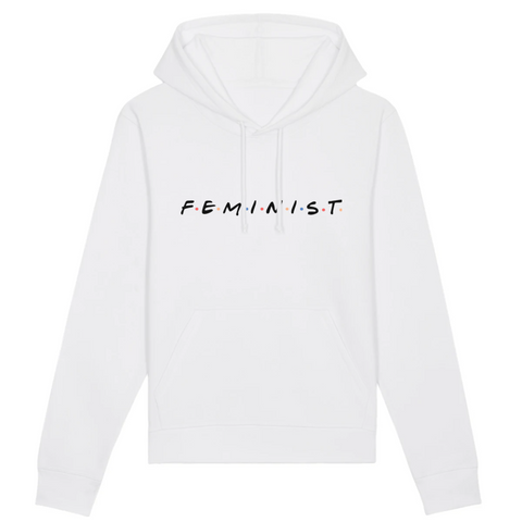Feministe Friends sweat Blanc