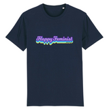 tee shirt feministe happy