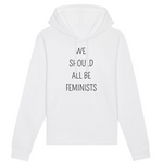 sweat feministe femme Blanc