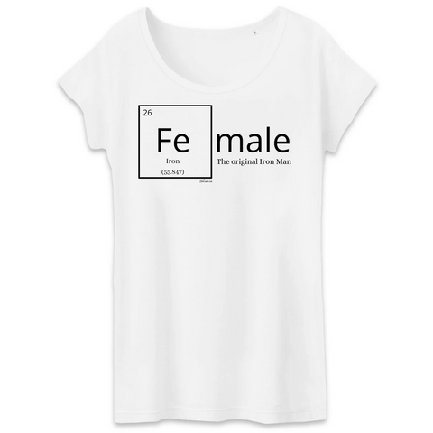 t-shirt feministe Blanc