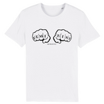 tee shirt feministe punch Blanc