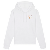 Sweat Féministe Femme Nue Blanc