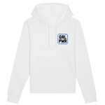 Sweat feministe girl power Blanc
