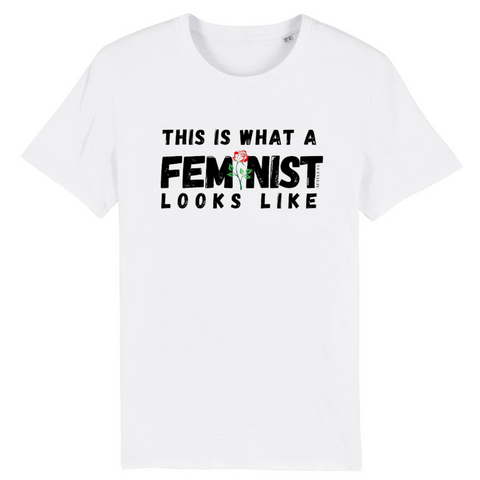 t-shirt feministe Blanc