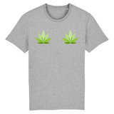 T-Shirt Féministe Cannabis cache téton