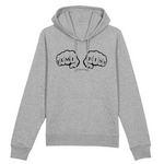 sweat feministe punch Gris