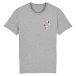 T-shirt féministe Femme Nue Gris