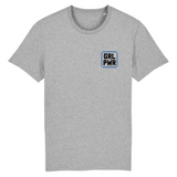 T-shirt féministe Girl Power Gris