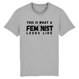 t-shirts feministe pas cher egalite Gris