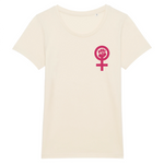 Tee-shirt Symbole féministe (Ajusté) Naturel