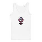 débardeur motif femme