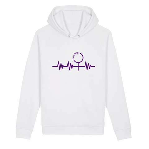 sweat feministe battement de coeur
