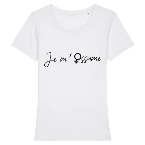 t-shirt feministe avec message