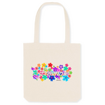 tote bag à fleurs
