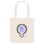 tote bag poing levé femme