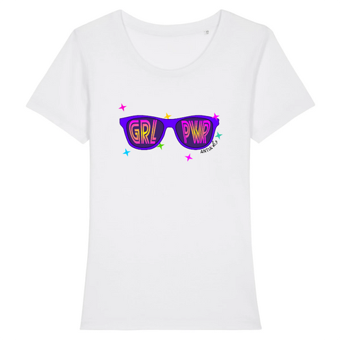 t shirt feministe grl pwr