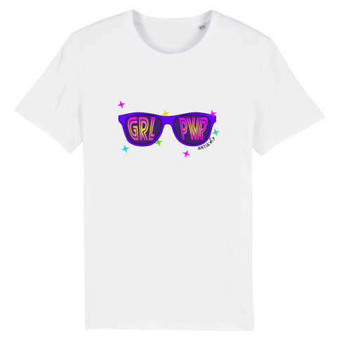 t-shirt féministe girl power