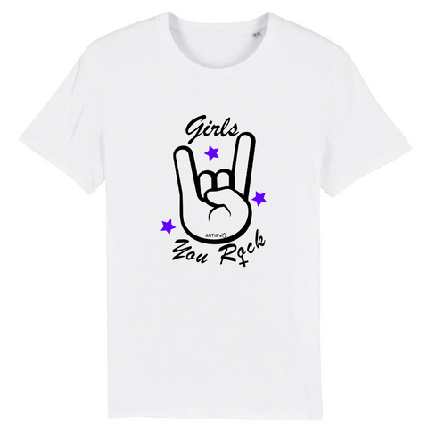 t-shirt féministe rock femme