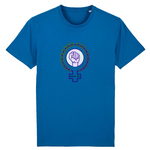 t-shirt feministe poing leve