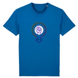 t-shirt feministe poing leve