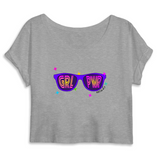 girl power shirt crop top