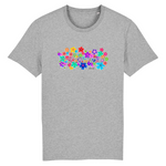 tee shirt féministe avec fleurs