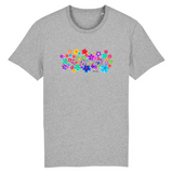 tee shirt féministe avec fleurs