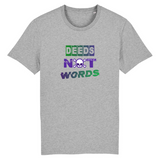 tee shirt deeds not words