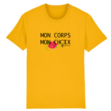 t-shirt feministe mon corps mon choix