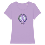 tee shirt féministe poing levé
