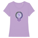 tee shirt féministe poing levé