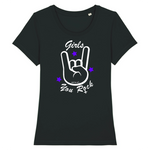 tee shirt rock and roll femme