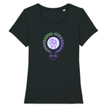 tee shirt feministe poing leve
