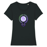 tee shirt feministe poing leve