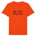 t-shirt féministe mon corps mon choix