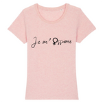t-shirt feministe message je m'assume