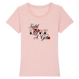 t shirt feministe fight like a girl