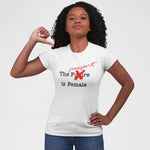 t-shirt féministe the future is female